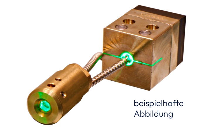 IMM Photonics Produkt Fasergekoppeltes Linienlasermodul ilumFIBER VISION grün