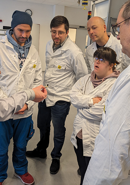 IMM Photonics - gelebte Inklusion - Besucher Rundgang